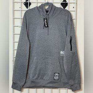 Ecko Unltd Men's Gray Pullover Fleece Hoodie Long Sleeve New With Tag